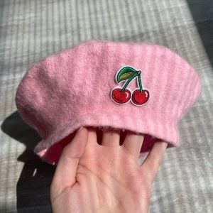 Pink Cherry Barrette🍒